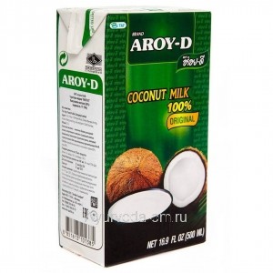 Кокосовое молоко 70% (жирность 17-19%) 500 мл AROY-D Тайланд
